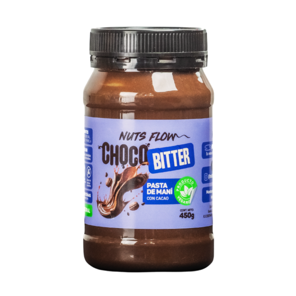 Mantequilla / Pasta de maní Choco Bitter 450g