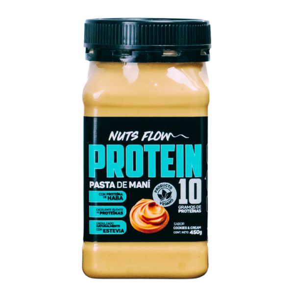 Mantequilla / Pasta de Maní Protein Cookies & Cream 450g