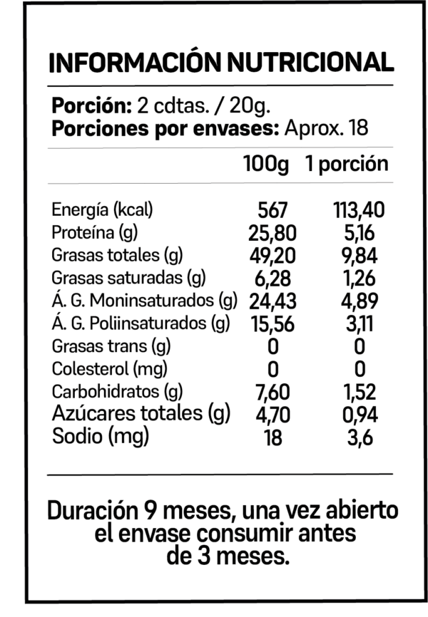 Mantequilla / Pasta de Maní Creamy 350g - Imagen 2