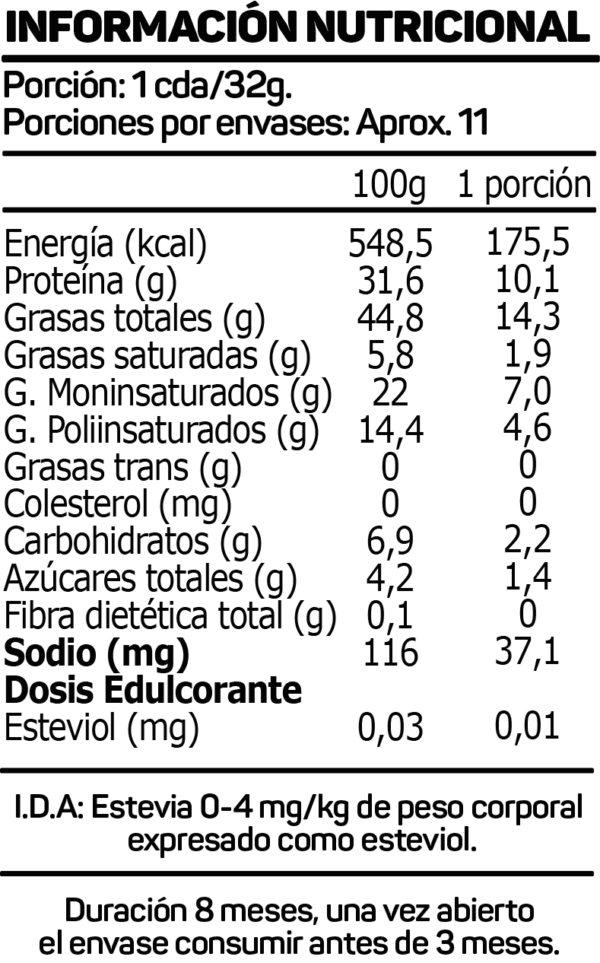Pack KETO Doypack 2  Mantequillas de Maní Protein + 1 Creamy 350g - Imagen 2